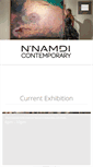 Mobile Screenshot of nnamdicontemporary.com